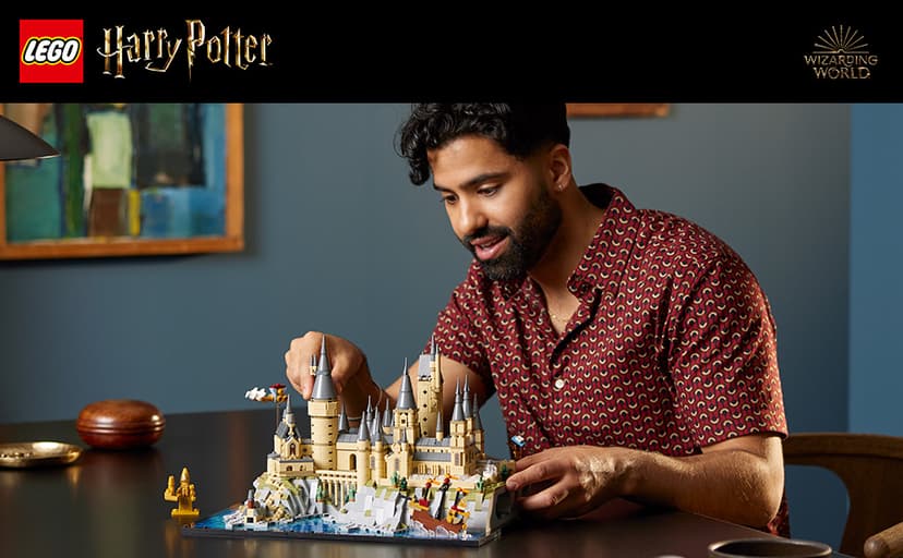 LEGO Harry Potter Hogwarts Castle and Grounds 76419 Building Set, Gift Idea for Adults, Buildable Display Model, Collectible Harry Potter Playset, Recreate Iconic Scenes from the Wizarding World B0BXQ6NRRN