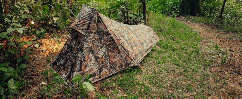 GEERTOP Ultralight Bivy Tent for 1 Person 3 Season Waterproof Single Person Backpacking Tent for Camping Hiking Backpack Travel Outdoor Survival Gear