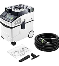 Festool 578441 CT 15 Dust Extractor – HEPA Filter, Automatic Tool Start, High-Power Suction & AutoClean System