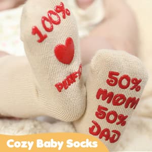 Pregnancy Gifts for First Time Moms - New Parents Gift Set Pregnancy Announcement Baby Shower Basket Mom & Dad Mugs, Baby Ultrasound Frame, Decision Coin, Onesie, Bib and Socks