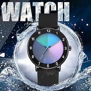 RUYEOOK Unisex Watches Fashion Creative Original Design Watch for Men and Women Unique Wristwatch Easy to Read time