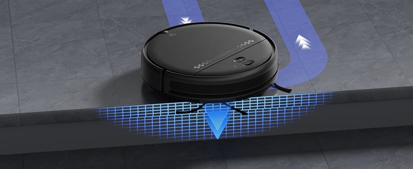 Robot Vacuum and Mop Combo, 2-in-1 Robot Vacuum Cleaner, Perfect for Pet Hair, Hard Floor and Carpet, Anti-Bump, Anti-Fall, App, Voice and Remote Control