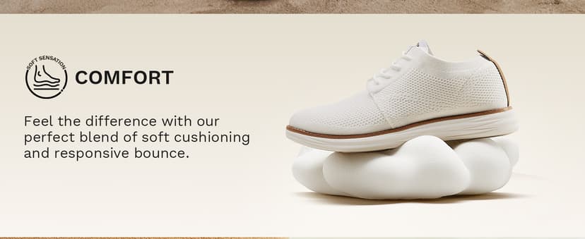 Bruno Marc Men's KnitFlex Breeze Mesh Sneakers Oxford Lace-up Lightweight Casual Walking Shoes