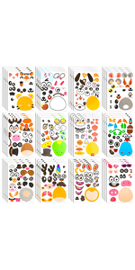 Uptotop Christmas Cookie Boxes, 24 Pcs Small Christmas Party Boxes with 6 Different Designs and Color, Xmas Bakery Pastry Boxes for Pastries, Cupcakes, Brownies, Donuts, 4" x 2.7" x 6.3"