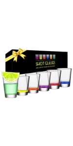 Tequila Shot Board Shot Glasses Serving Tray with Salt Rim Funny Shot Glasses Holder,Tequila Gifts for Housewarming,Liquor, Parties,Bar,Restaurant