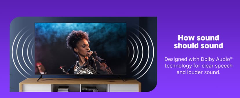 Roku Smart TV 2025 – 32-Inch Select Series, 720p HD TV – RokuTV with Voice Remote – Flat Screen LED Television with Wi-Fi for Streaming Live Local News, Sports, Family Entertainment - Amazon Exclusive