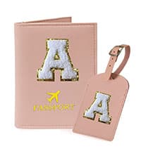 COSHAYSOO Initial RFID Girls Wallet Wristlet Christmas Stocking Stuffers Birthday Gift Ideas for 6 7 8 9 10 11 12 13 14 Year Old Girl Girly Gifts Tween Preteen Teen Preppy Trendy Stuff Pink Letter A