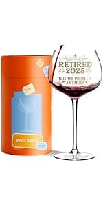 NewEleven First Christmas Retirement Gifts For Men 2025 - Coworker Leaving, Goodbye Gift, Farewell Gifts For Coworkers, Friends, Dad, Grandpa - Retirement Gift From Friend, Colleague - Whiskey Glass