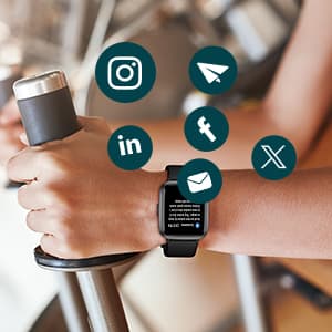 LIVIKEY Fitness Tracker Watch with Heart Rate Monitor, Activity Tracker with Pedometer, Sleep Monitor, Calories & Step Counter, IP68 Waterproof Smart Watches for Women Men Fitness Watch for Sports