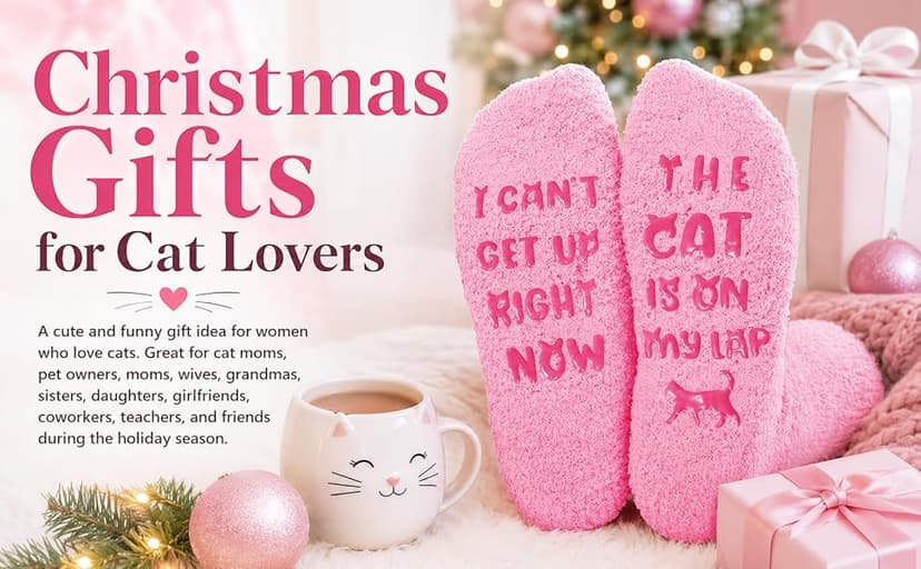 Christmas Gift for Women Mom, Cat Lover Gifts for Women, Stocking Stuffers for Women Adults B0CRHNXGNF