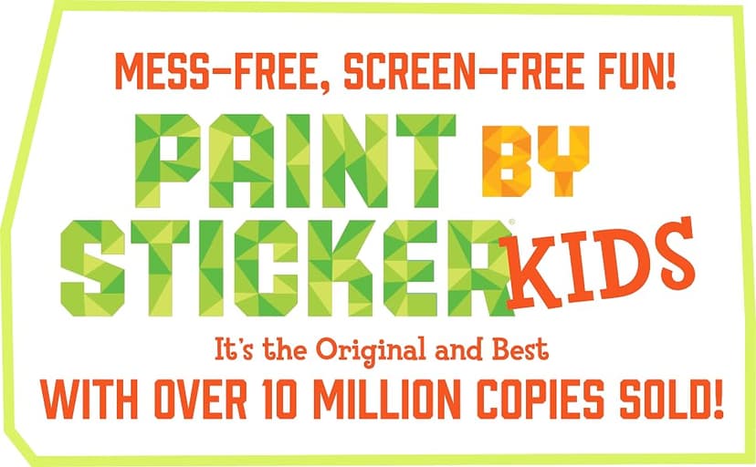 Paint by Sticker Kids (Official): Rainbows Everywhere!: Create 10 Pictures One Sticker at a Time! 1523517751
