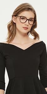 BLUEMOKY Blue Light Reading Glasses for Men,Sport Square Frame Readers, Anti Glare Computer Glasses