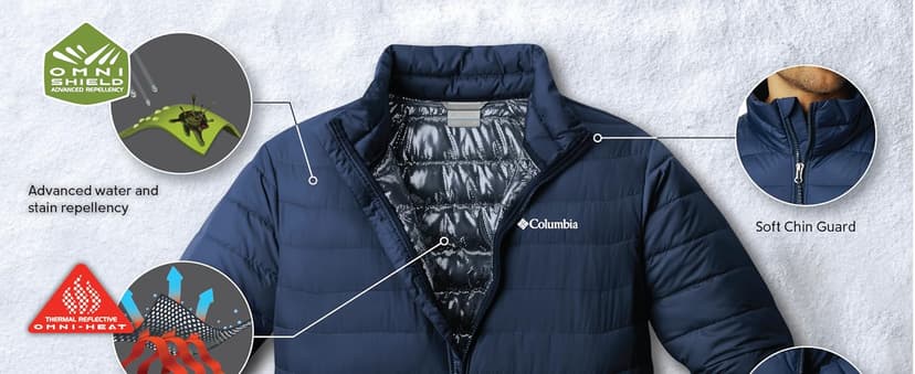 Columbia mens Powder Lite II Jacket