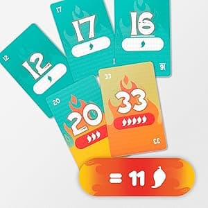Beat The Heat Game | Family Party Card Game for Kids and Adults | Ages 8+ | 2 to 10 Players | 20 Mins. | Easy to Learn Strategy Card Games for Groups