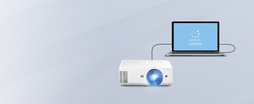 ViewSonic PA503HD 4000 Lumens High Brightness Projector with 1.1x Optical Zoom, USB, and HDMI inputs for Home and Office