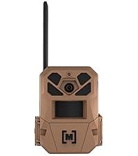 Moultrie Edge Solar Cellular Trail Camera - Integrated Solar Panel with Battery - 40MP - 1080p Video - Night Vision - Multi-Carrier LTE Auto-Connect - Built-in Memory - 0.4s Trigger Speed