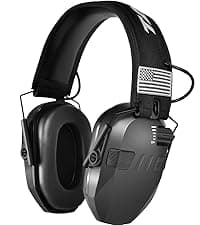 Shooting Earmuff, Ear Protection for Gun Range, Active Noise Reduction NRR 23dB For Hearing Protection