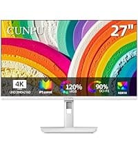CUNPU 27" 4K 160Hz Ultimate Gaming Monitor, UHD Fast IPS 1ms, G-Sync Compatible & FreeSync, 99% DCI-P3, HDR400, HDMI 2.1 for PS5/Xbox 4K 120Hz, Full Ergonomic Stand