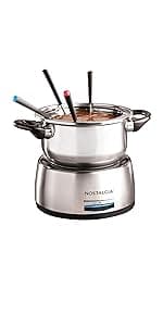 Nostalgia Tabletop Indoor Electric S'mores Maker - Smores Kit With Marshmallow Roasting Sticks and 4 Trays for Graham Crackers, Chocolate, and Marshmallows - Movie Night Supplies - Brown