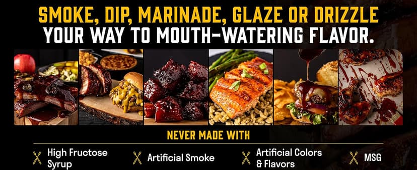 Hey Grill Hey | Texas BBQ Sauce | Brisket Sauce | BBQ Glaze | Beef Marinade | Grilling Essentials | Texas Style