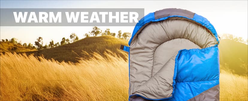 MalloMe Sleeping Bags for Adults Cold Weather & Warm - Backpacking Camping Sleeping Bag for Kids 10-12, Girls, Boys - Lightweight Compact Camping Essentials Gear Accessories Hiking Sleep Must Haves
