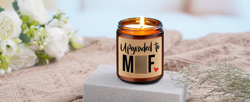 Pregnancy Gifts for Pregnant Wife Friend, Expectant Moms, First Time Mama - Christmas, Birthday Gifts for Expecting Mother Fairy's Gift Candle, New Mom Gifts for Pregnant Women, Mom to Be B0B1QFY2LT
