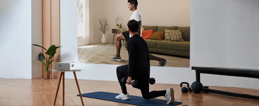 Projector with WiFi and Bluetooth, Upgrade Outdoor Projector, Mini Movie Projector Supports 1080P Synchronize Smartphone Screen by WiFi/USB Cable for Home Entertainment