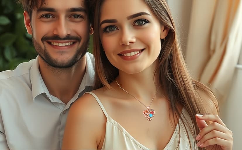 925 Sterling Silver Double Birthstone Rose Flower Heart Jewelry Necklaces for Women Anniversary Love Forever Necklaces for Her Birthday Gifts for Wife Girlfriend Mom Mothers Day Rose Gold