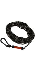 HME Maxx Hoist Rope (25 FT) - Reliable Sturdy Adjustable Easy-to-Install Hunting Gear Lift System with Highly Reflective Band