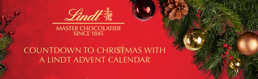 Lindt Holiday Teddy Bear Advent Calendar Assorted Chocolate Candy, 4.5 oz.