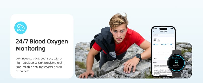 Parsonver Parsonver Swimming Smart Watch, 5ATM Waterproof for Pool & Open Water, Built-in GPS & Compass, AMOLED Screen Fitness Tracker with 100+ Sports Modes, Heart Rate & Sleep Monitor, AI Swim Analysis, Black