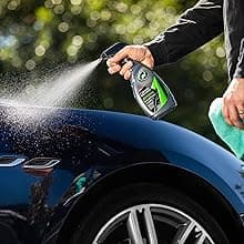 Turtle Wax Hybrid Solutions Ceramic Spray Coating, High Shine Car Wax, Offers Durable Paint Protection, Extreme Water Beading Action, Safe for Glass, Wheels, Trim and More, 16 oz (Pack of 1)