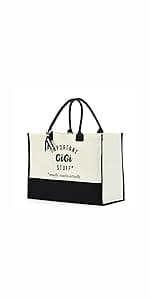 FORBIDDEN PAPER Gifts Tote Bag Important Stuff Tote Gift Gifts Birthday for Shopping Bag Grocery Bag Utility Tote