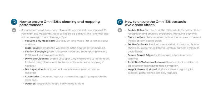 eufy Robot Vacuum E25, HydroJet System with Roller Mop, 20,000 Pa Turbo Suction, All-in-One Robot Vacuum and Mop Combo, Edge-to-Corner Cleaning, Zero-Tangle Design, AI Obstacle Avoidanced, White