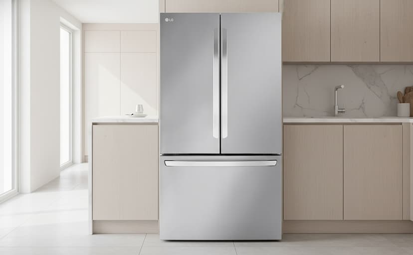 LG LRFLC2706S 27 Cu. Ft. French Door Smart Refrigerator in Stainless Steel