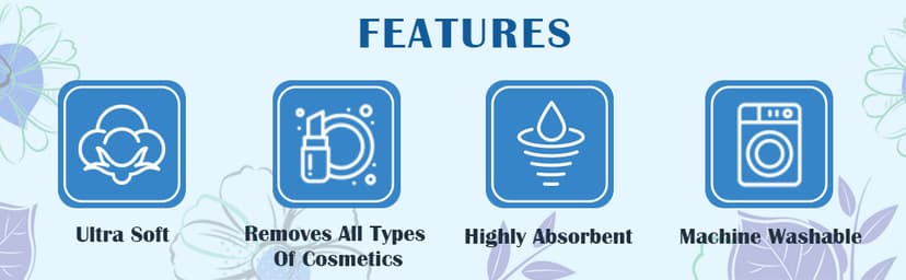 Orighty Makeup Remover Cloths, Cleansing, Reusable, Soft & Washable Coral Fleece Microfiber Washcloths/Towel for Face, Eye, Lips, Pack of 24, 7 x 7 inch