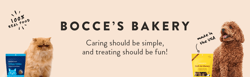Bocce's Bakery - Limited Edition Wheat-Free Dog Treats, Burgers & Fries Biscuits, 5 oz