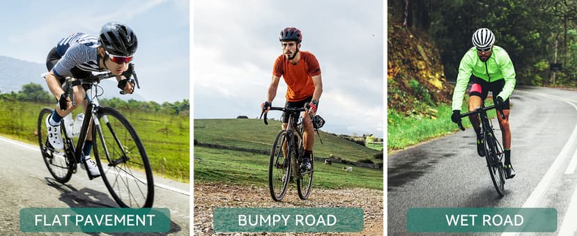 YITAHOME 700C Road Bike, 21 Speed Commuter Bicycle for Men Women, Lightweight Aluminum Frame Racing Bike, Adult Bicycle with Dual Disc Brake