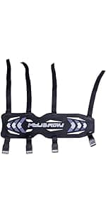 Black Hunter Recurve Bow 60" Right-Handed Bow Ergonomically Designed for Comfortable Grip Suitable for Beginners and Longbow Enthusiasts to Train Or Hunt