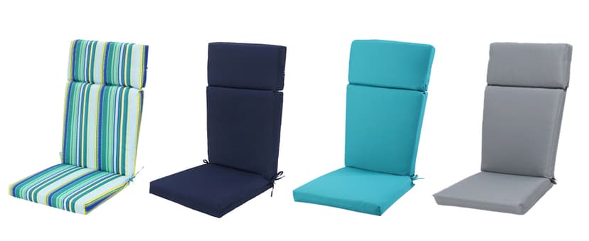 Adirondack Chair High Density Foam Cushions,High Back Outdoor Rocking Chair Cushion