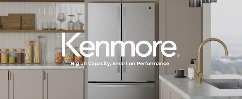 Kenmore 36" French Door Refrigerator with Freezer - Accela Chill, Adjustable Shelving, Humidity Controlled Crispers, ENERGY STAR Certified, 20.3 cu. ft. Capacity, Fingerprint Resistant Stainless Steel