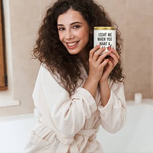 Gifts for Him - Light Me When You Want A B Candle, Funny Birthday Gifts for Men Naughty Valentines Day Engagement Anniversary Christmas Gift for Husband Boyfriend Fiance Guy