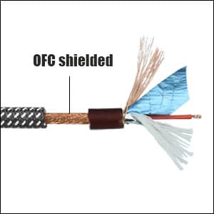 Mugteeve Guitar to USB Instrument Recording Cable, 10 Feet 1/4" TS Male to USB Guitar Cable, Nylon Braided, Gold Plated Plug, Noise Free, Plug and Play Connection, for Electric Guitar Bass Recording