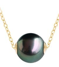 Gifts for Women Wife-Tahitian-Black-Pearl-Necklace-Gift for Wife Wedding Birthday Anniversary Jewelry-Mom Girlfriend Her Mothers Day Gifts for Mom Women Valentines Christmas Day