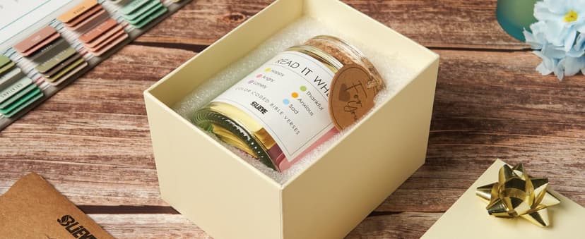 BLIEVE- Bible Verse Jar, Read Me When Bible Verses Jar For Daily Encouragement, Inspirational Prayer & Reflection, Christian Gifts For Women and Men, Religious Graduation Gifts For Her, Gift For Mom