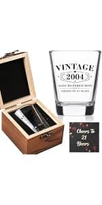 30th Birthday Gifts for Men - Limited Edition Vintage 1996 Shot Glass with Wooden Box - Cheers To 30 Years Old, Finally 30th Birthday Party Decoration - Turning 30 Bday Gift for Men Brother Friend B0F2DW8MVT