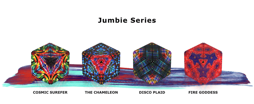 SHASHIBO Shape Shifting Box - Award-Winning Fidget Toy w/ 36 Rare Earth Magnets - Fidget Cube Transforms Into Over 70 Shapes, Sensory Toy Gift for Kids, Teens, and Adults (Wings)