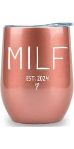 KLUBI 50th Birthday Gifts for Women Funny - 12 Ounce 21 with 29 years Experience Wine Glass 50th Birthday Gifts for Her, 50 Year Old Gift, 1975 Birthday Gifts For Women Turning 50