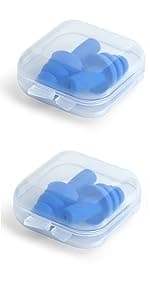 10 Pair Corded Reusable Ear Plugs for Shooting Range Ear Protection for Gun Range - Hunting Ear Plugs for Construction Firearm Ear Protection Shooting Gun Hearing Protection Earplugs Corded