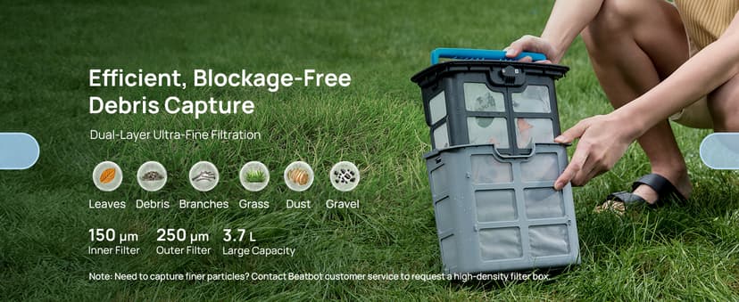 Beatbot AquaSense 2 Pro Cordless Robotic Pool Cleaner, Unmatched 5-in-1 Cleaning, Surface Parking, Skimmer with APP Control, Water Clarification, for Pools up to 3,875 Sq.ft – Obsidian